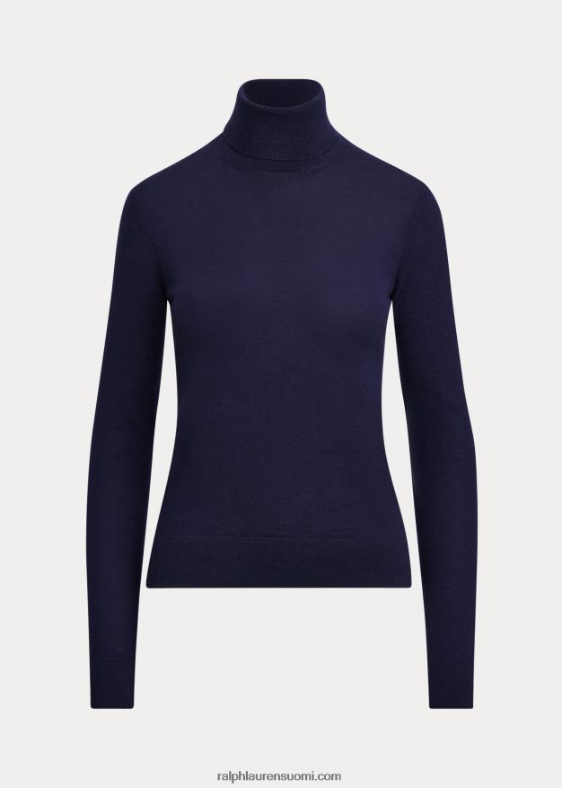 Ralph Lauren naiset kashmir villapaita 0Z24ZR3529 lux laivasto