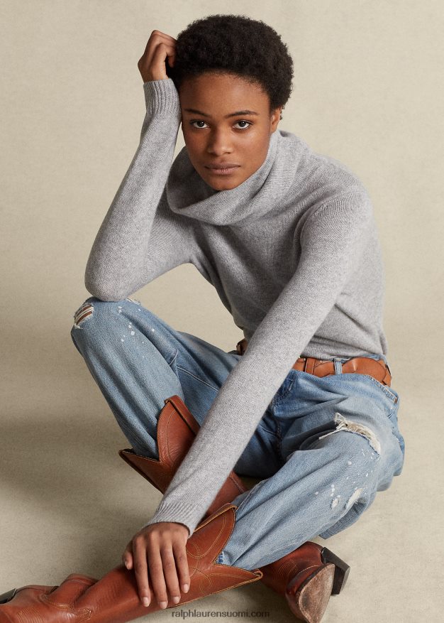 Ralph Lauren naiset kashmir villapaita 0Z24ZR4741 brume kanerva