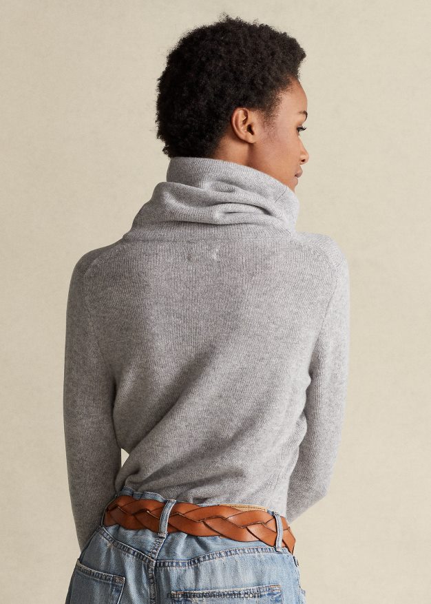 Ralph Lauren naiset kashmir villapaita 0Z24ZR4741 brume kanerva