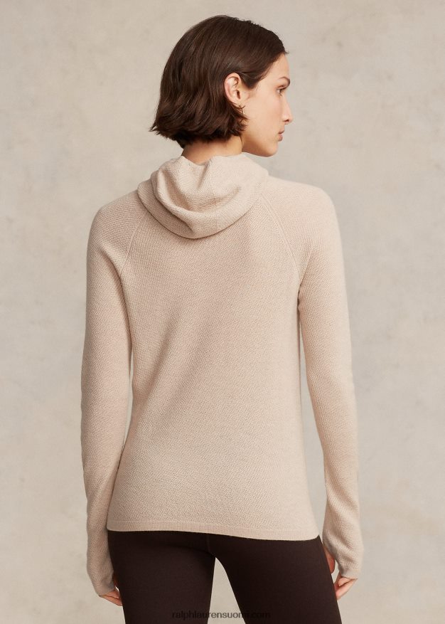 Ralph Lauren naiset merinovilla villapaita 0Z24ZR3048 dyyniruskea kanerva