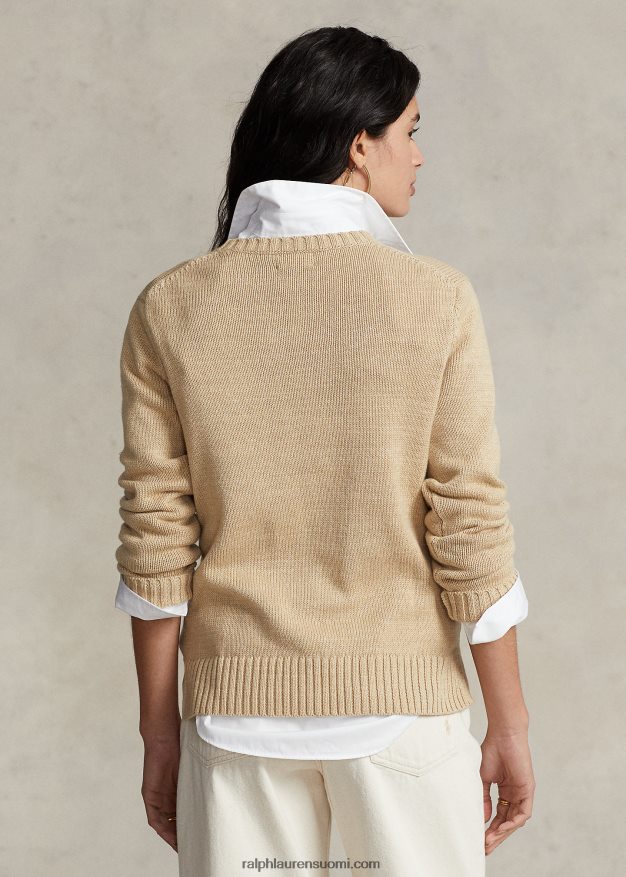 Ralph Lauren naiset poolo bear puuvillasekoitepusero 0Z24ZR3210