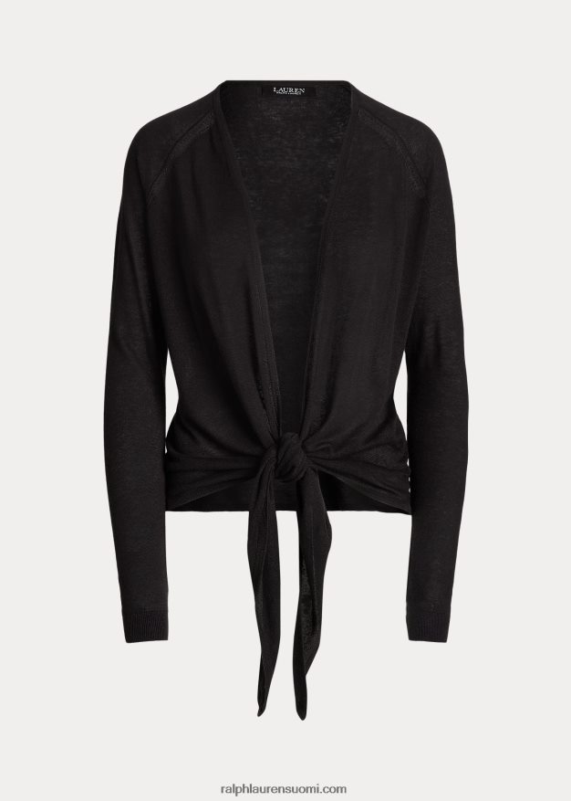 Ralph Lauren naiset solmittava neuletakki 0Z24ZR4035 musta