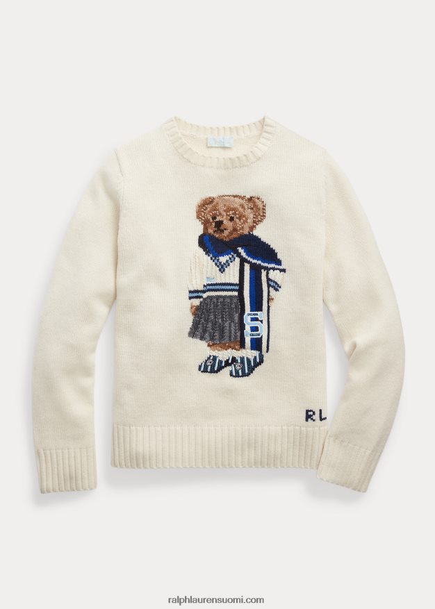 Ralph Lauren naiset spelman-kokoelman poolokarhupusero 0Z24ZR3322 kerma multi