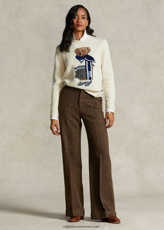 Ralph Lauren naiset spelman-kokoelman poolokarhupusero 0Z24ZR3322 kerma multi