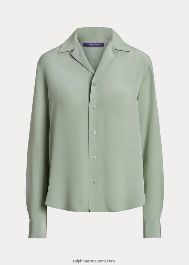 Ralph Lauren naiset darien crepe de chine -paita 0Z24ZR9267 kevätsalvia