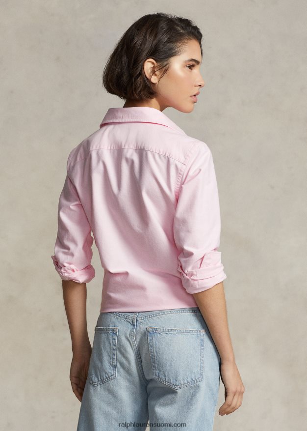 Ralph Lauren naiset klassinen istuva oxford-paita 0Z24ZR3145 kylpy vaaleanpunainen