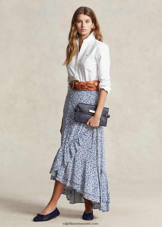 Ralph Lauren naiset klassinen istuva oxford-paita 0Z24ZR3147 valkoinen