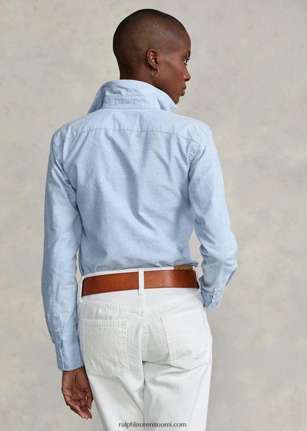 Ralph Lauren naiset klassinen istuva oxford-paita 0Z24ZR3348 sininen hyasintti