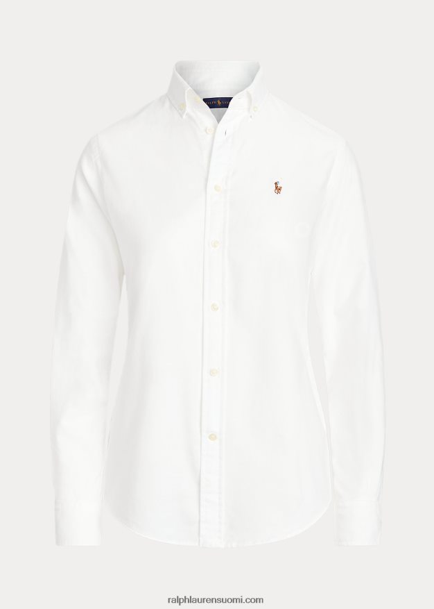 Ralph Lauren naiset klassinen istuva oxford-paita 0Z24ZR3349 valkoinen