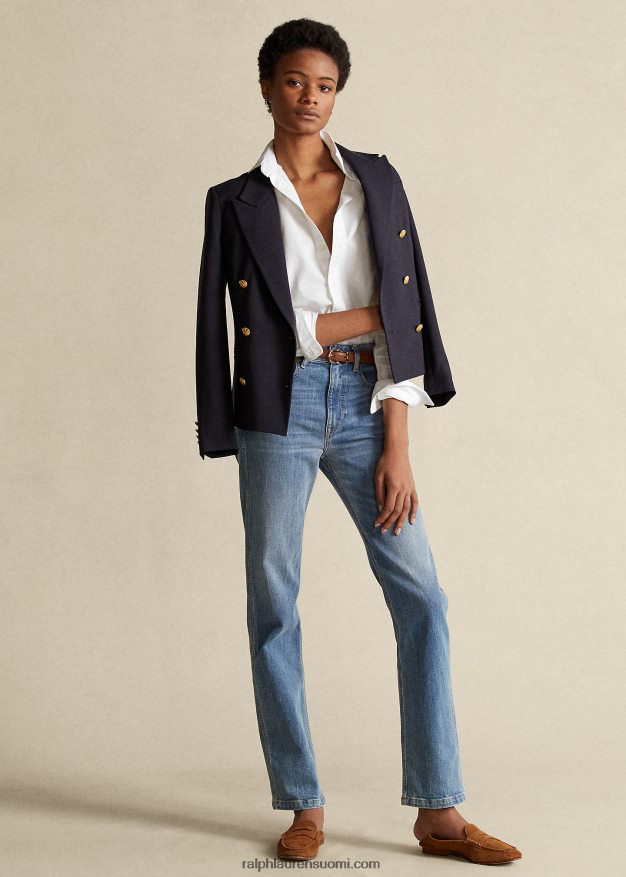 Ralph Lauren naiset klassinen istuva oxford-paita 0Z24ZR3349 valkoinen