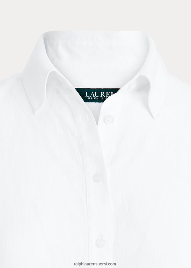 Ralph Lauren naiset pellava dolman-hihainen paita 0Z24ZR3781 valkoinen