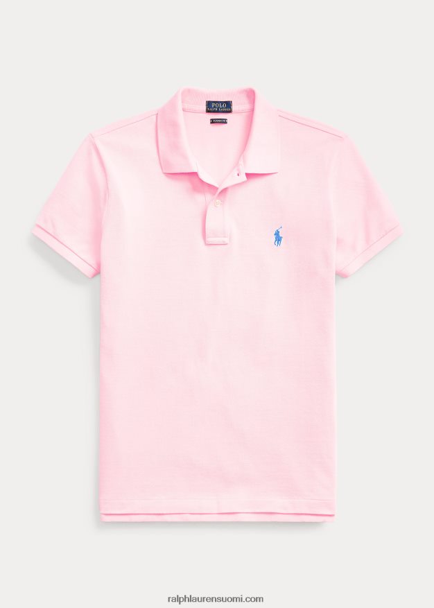 Ralph Lauren naiset klassinen istuvuus mesh-poolopaita 0Z24ZR9213 karmelin pinkki