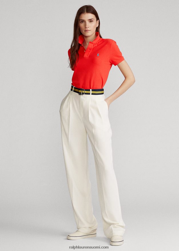 Ralph Lauren naiset klassinen istuvuus mesh-poolopaita 0Z24ZR9217 terälehti ruusu