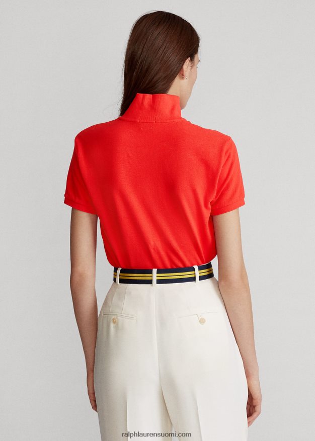 Ralph Lauren naiset klassinen istuvuus mesh-poolopaita 0Z24ZR9217 terälehti ruusu