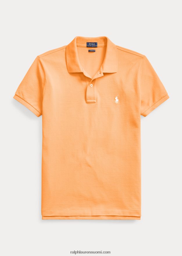 Ralph Lauren naiset klassinen istuvuus mesh-poolopaita 0Z24ZR9219 key west oranssi