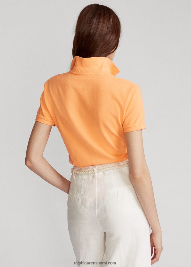 Ralph Lauren naiset klassinen istuvuus mesh-poolopaita 0Z24ZR9219 key west oranssi