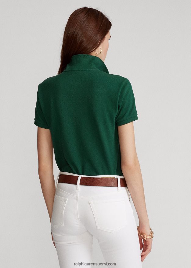 Ralph Lauren naiset klassinen istuvuus mesh-poolopaita 0Z24ZR9227 college vihreä