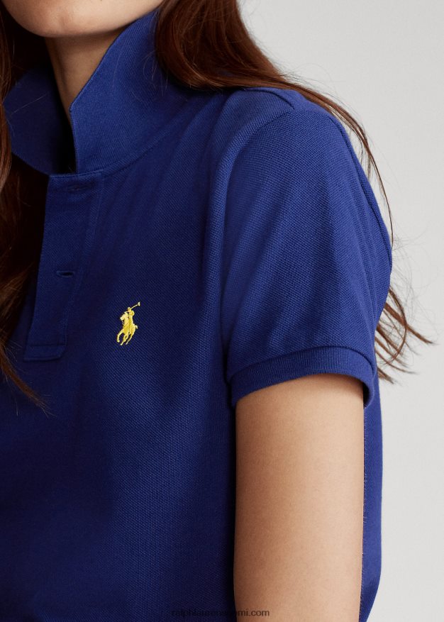 Ralph Lauren naiset klassinen istuvuus mesh-poolopaita 0Z24ZR9232 syksy kuninkaallinen