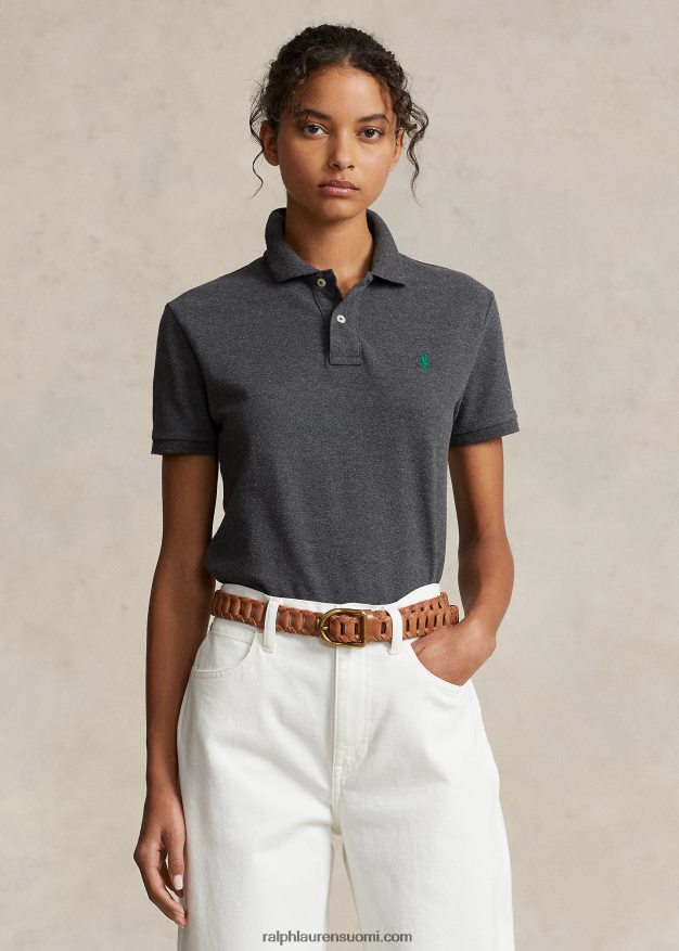 Ralph Lauren naiset klassinen istuvuus mesh-poolopaita 0Z24ZR9240 barclay kanerva