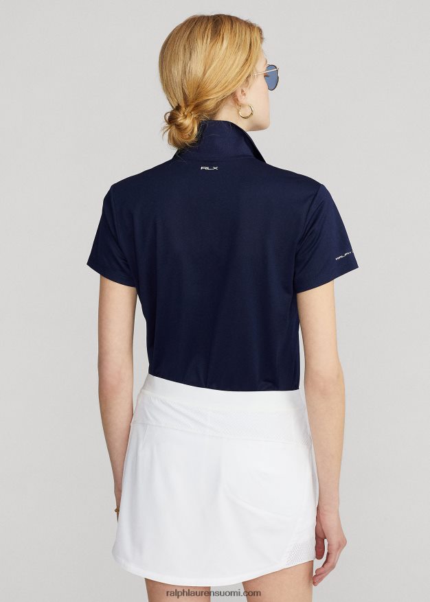 Ralph Lauren naiset klassinen pikee pikeepaita 0Z24ZR3751 laivasto