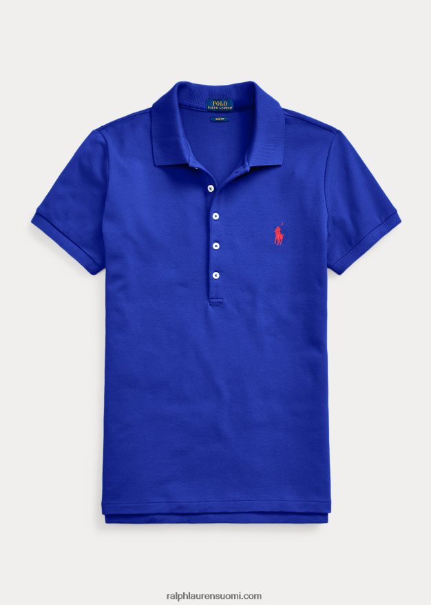Ralph Lauren naiset ohut joustava poolopaita 0Z24ZR3267 kuninkaallinen perintö