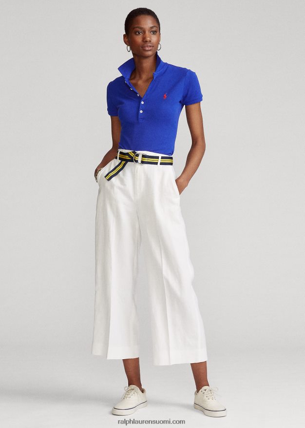 Ralph Lauren naiset ohut joustava poolopaita 0Z24ZR3267 kuninkaallinen perintö