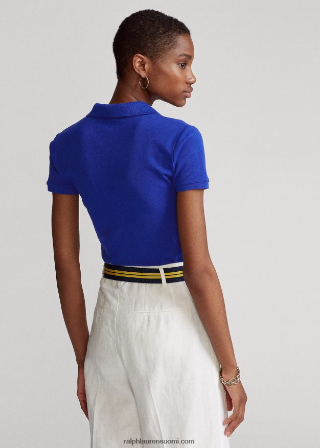 Ralph Lauren naiset ohut joustava poolopaita 0Z24ZR3267 kuninkaallinen perintö
