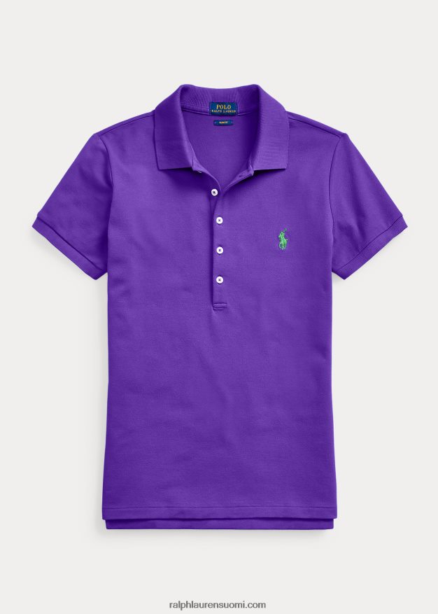 Ralph Lauren naiset ohut joustava poolopaita 0Z24ZR3270 chalet violetti