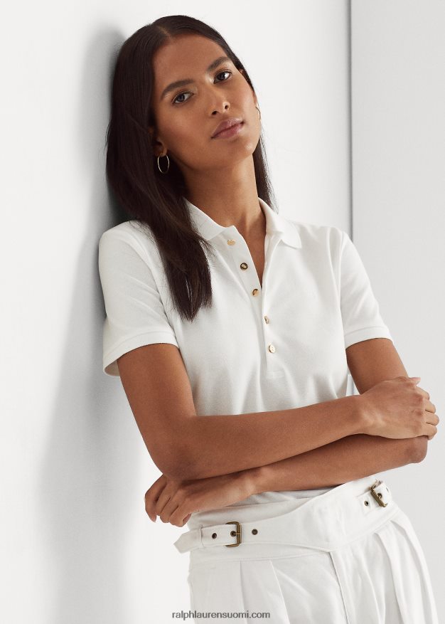 Ralph Lauren naiset pikee poolopaita 0Z24ZR4015 valkoinen