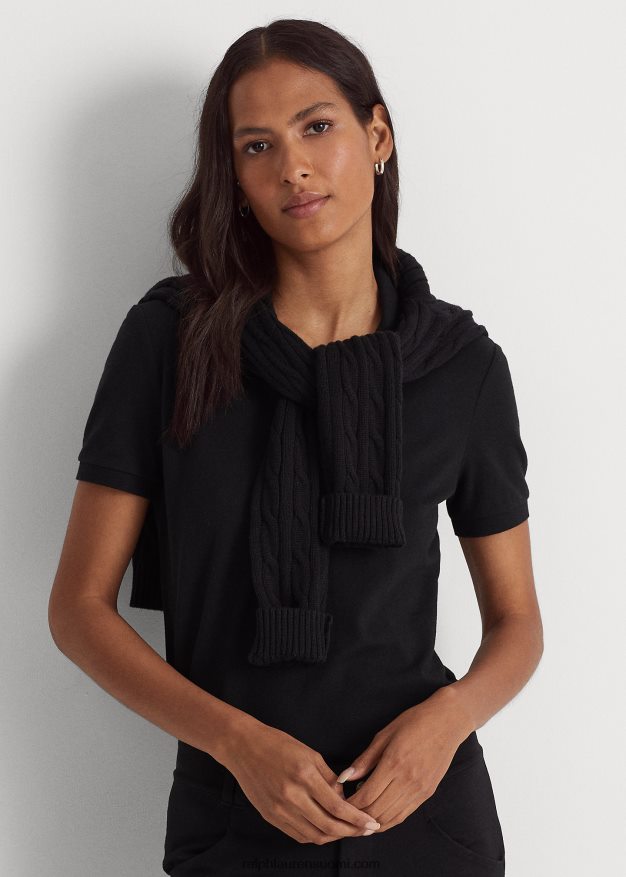 Ralph Lauren naiset pikee poolopaita 0Z24ZR4016 musta