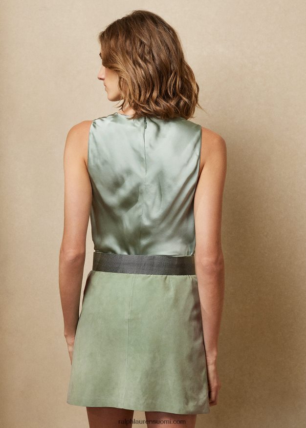 Ralph Lauren naiset gwinnett pesty satiinipusero 0Z24ZR9265 kevätsalvia