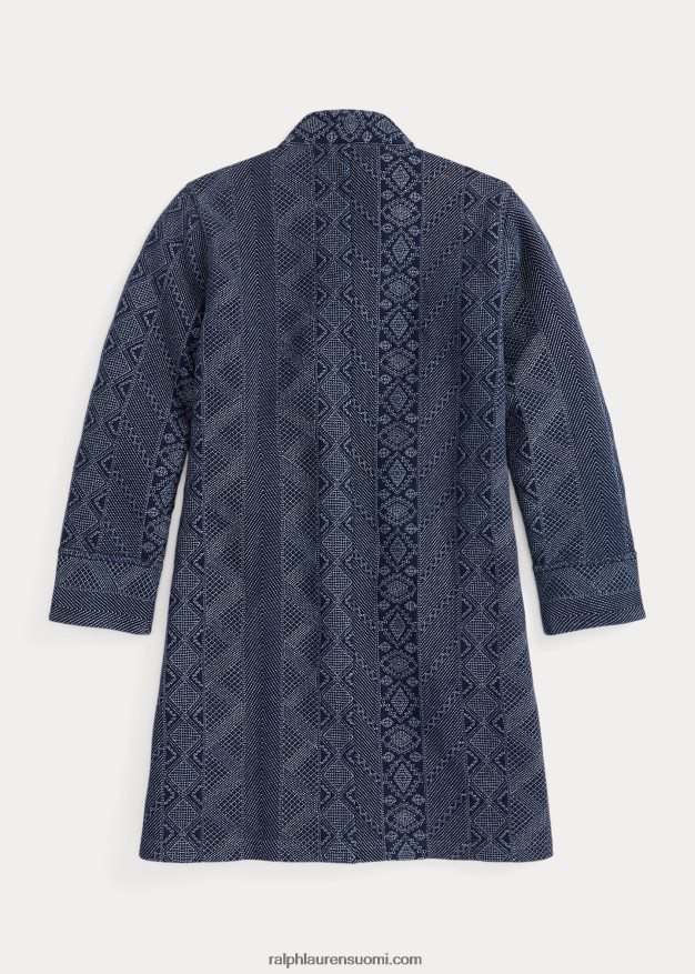 Ralph Lauren naiset tikattu puuvillajersey-liina 0Z24ZR3681 indigo