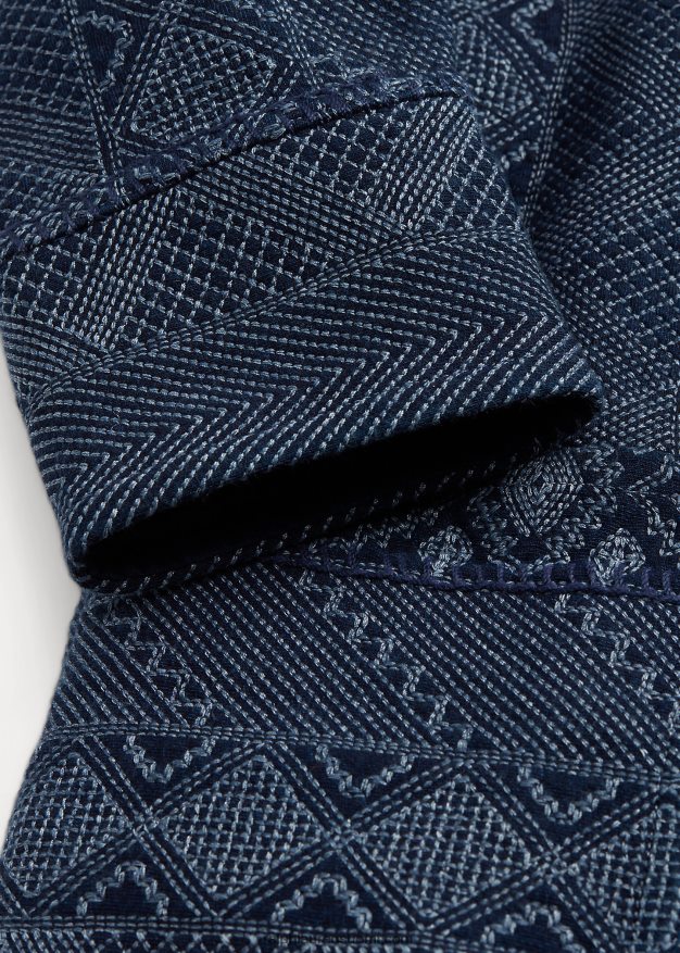 Ralph Lauren naiset tikattu puuvillajersey-liina 0Z24ZR3681 indigo