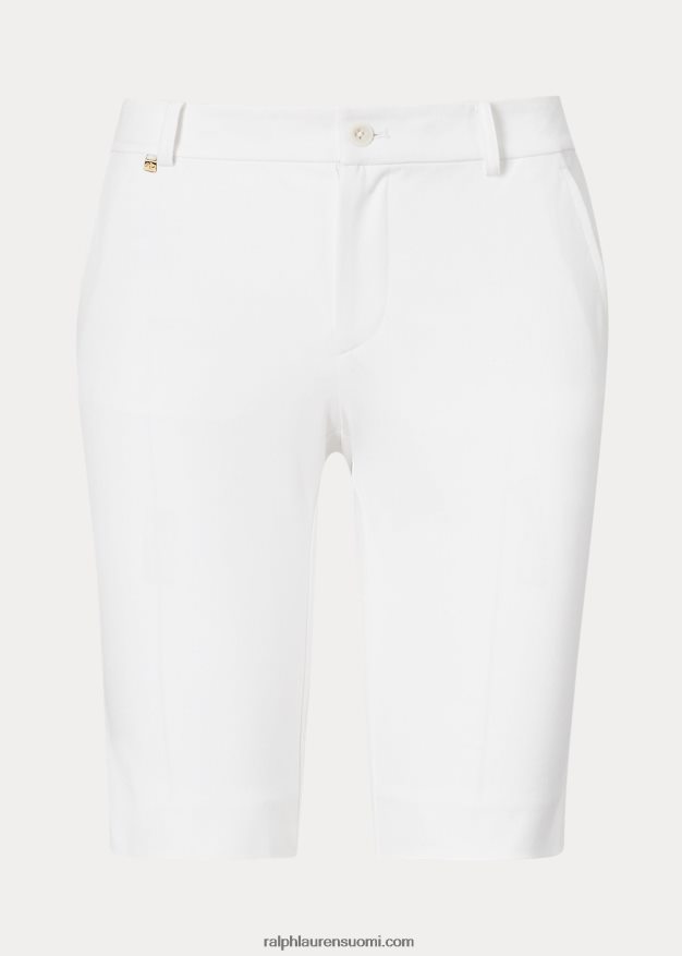 Ralph Lauren naiset bi-stretch twill lyhyt 0Z24ZR3831 valkoinen