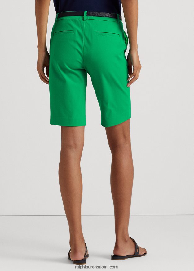 Ralph Lauren naiset bi-stretch twill lyhyt 0Z24ZR3834 palmun lehtiä
