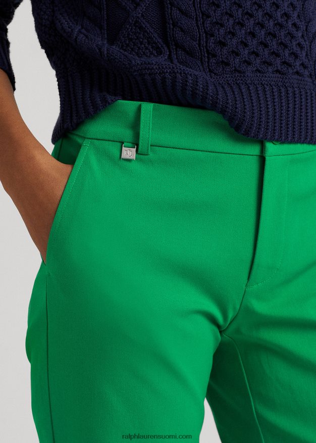 Ralph Lauren naiset bi-stretch twill lyhyt 0Z24ZR3834 palmun lehtiä