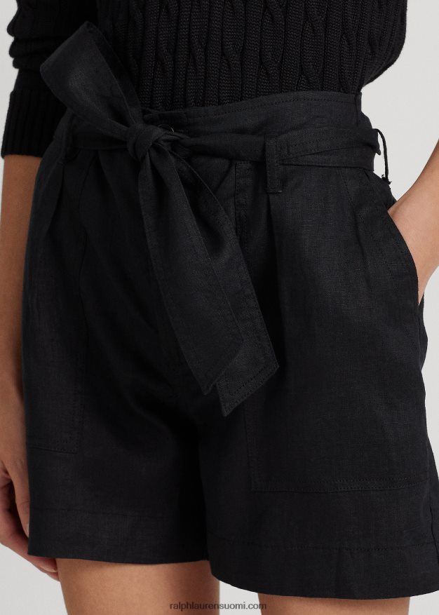 Ralph Lauren naiset lyhyt liinavaatteet 0Z24ZR4022 musta