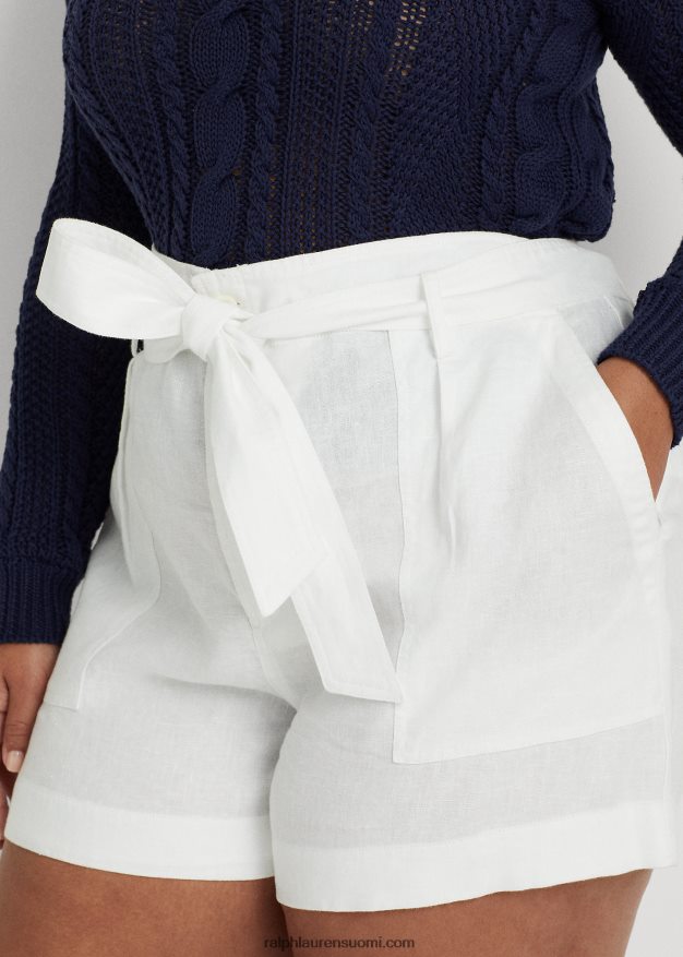 Ralph Lauren naiset lyhyt liinavaatteet 0Z24ZR4660 valkoinen