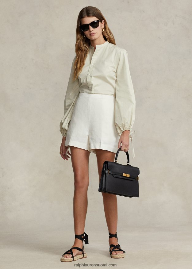 Ralph Lauren naiset pellava lyhyt 0Z24ZR2918 nevis