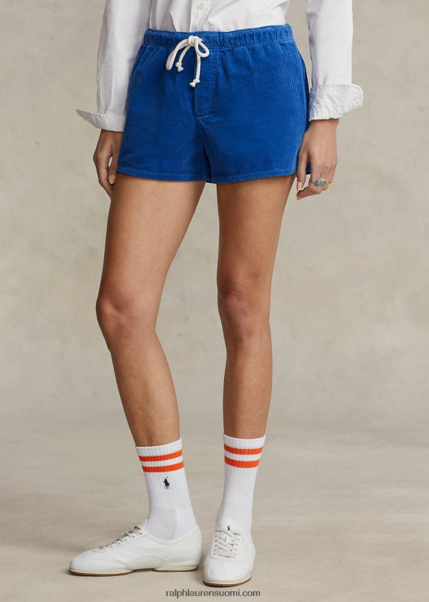 Ralph Lauren naiset polo prepster vakosametti lyhyt 0Z24ZR2987 sininen