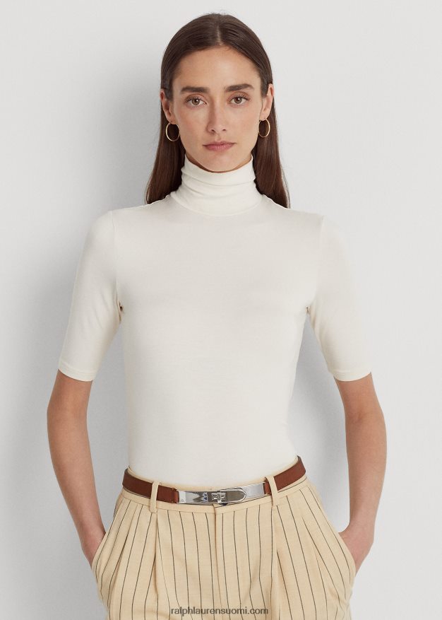 Ralph Lauren naiset jersey villapaita 0Z24ZR4245 mascarpone-kermaa