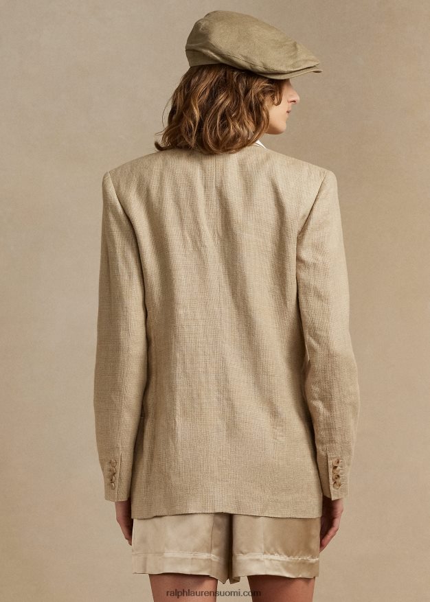 Ralph Lauren naiset antoninen tweed-takki 0Z24ZR3539 rusketus/salvia