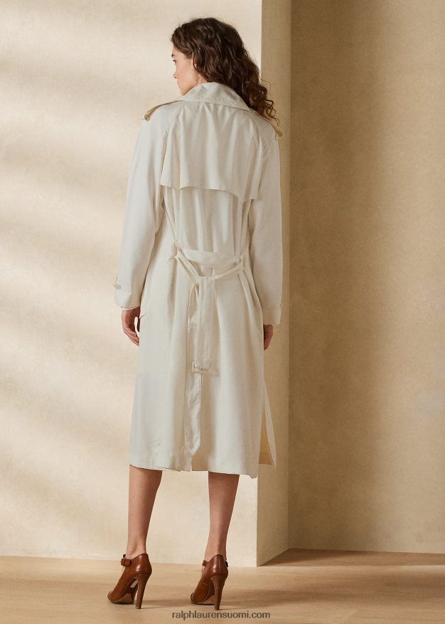 Ralph Lauren naiset bairdpesty silkkitvillitakki 0Z24ZR3547 lux kerma