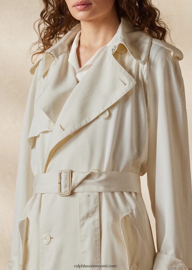 Ralph Lauren naiset bairdpesty silkkitvillitakki 0Z24ZR3547 lux kerma