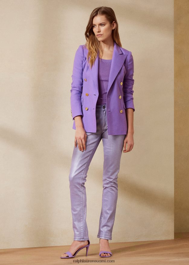 Ralph Lauren naiset camden kashmir takki 0Z24ZR3452 liila