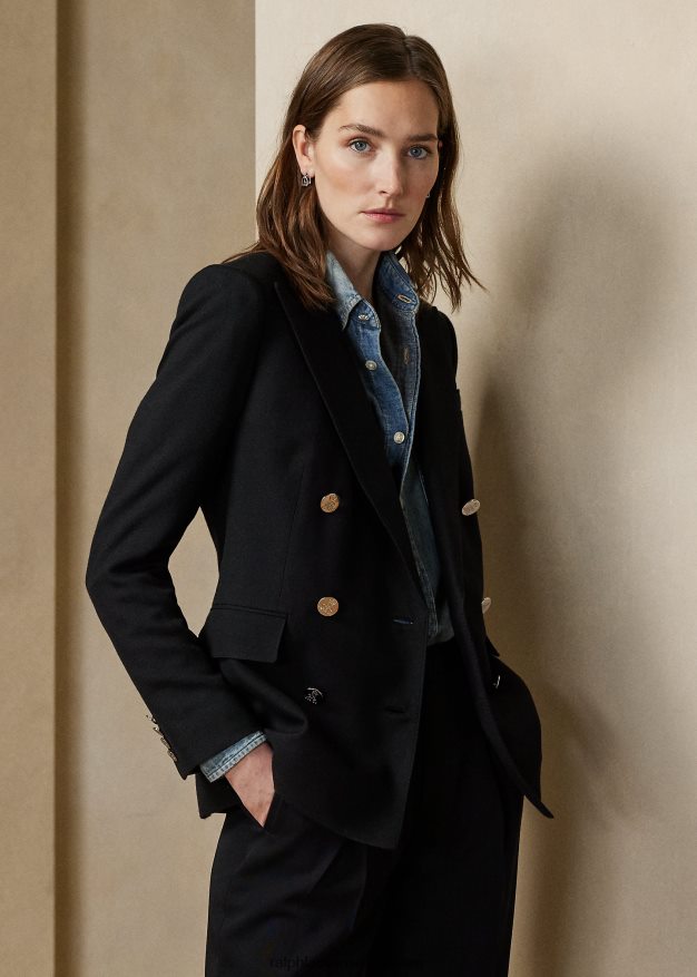 Ralph Lauren naiset camden kashmir takki 0Z24ZR3453 musta