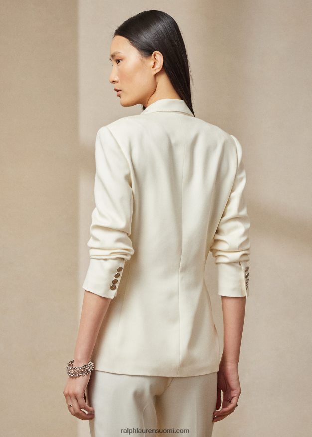 Ralph Lauren naiset camden kashmir takki 0Z24ZR3455 pergamentti kerma