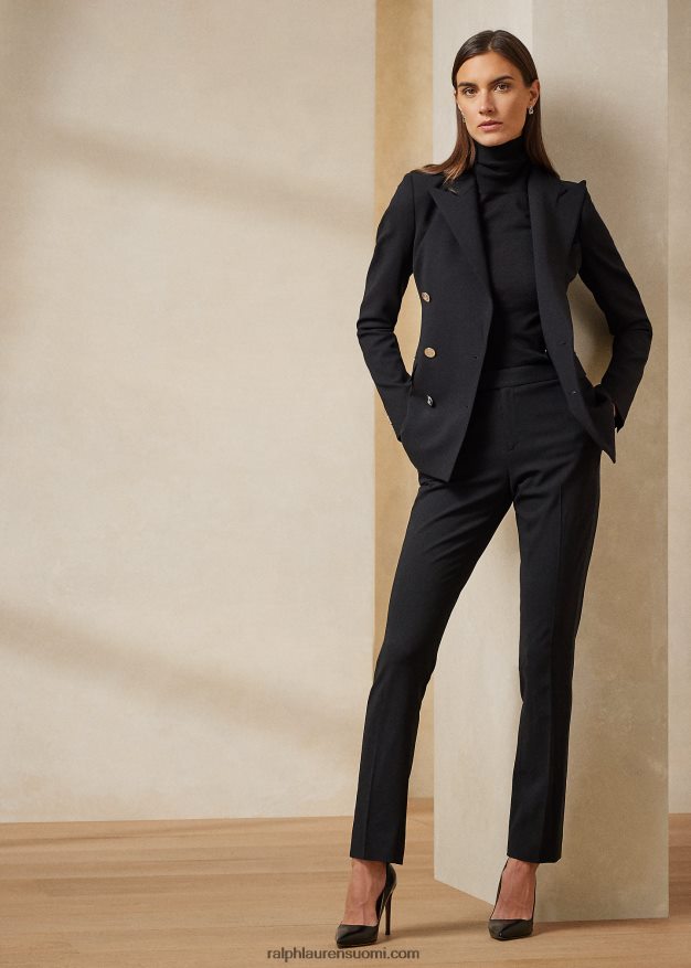 Ralph Lauren naiset camden villasekoitettakki 0Z24ZR9134 musta