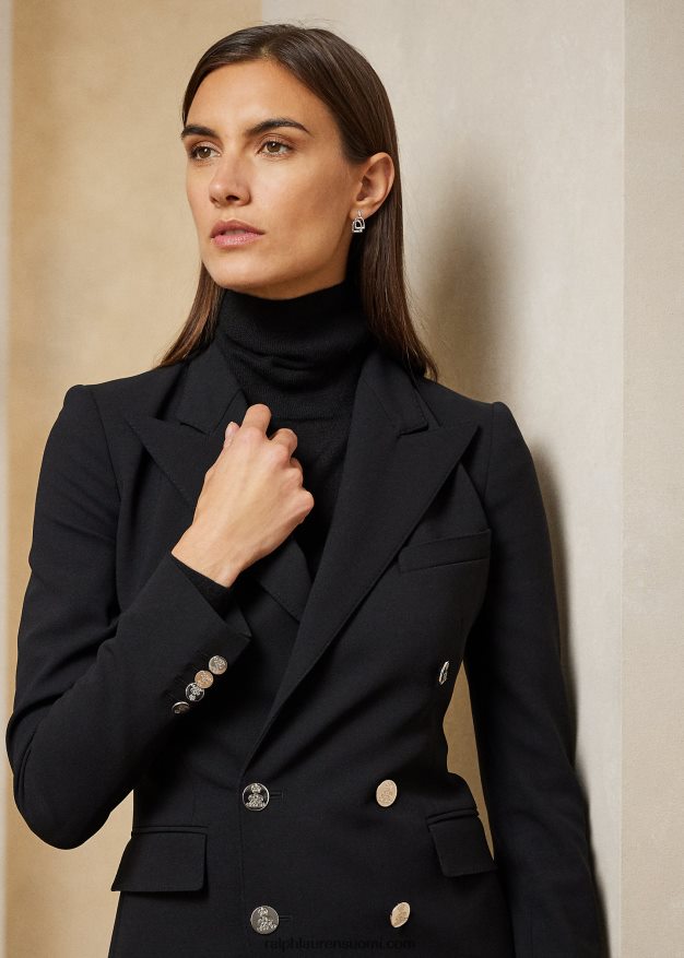 Ralph Lauren naiset camden villasekoitettakki 0Z24ZR9134 musta