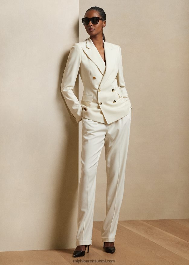 Ralph Lauren naiset camden villasekoitettakki 0Z24ZR9135 lux kerma